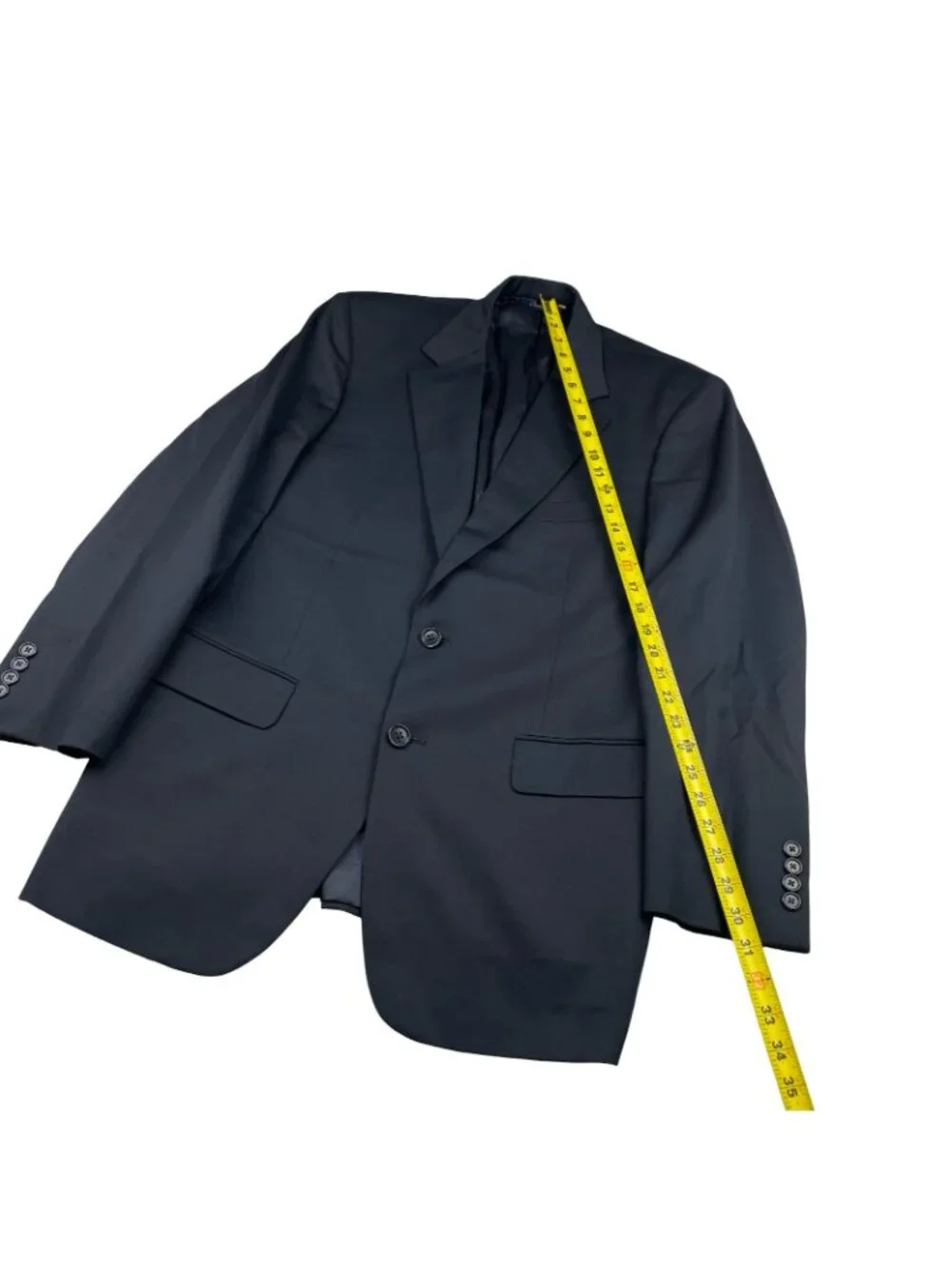 Brooks Brothers Men's 1818 Madison 100% Wool 2-Button Blazer Navy • USA • 40R